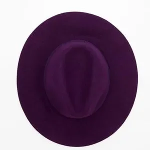 Zara | Accessories | Zara 0 Wool Purple Classic Wide Brim  display picture 3